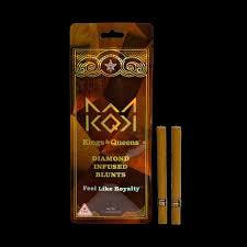 Kings & Queens INFUSED Znow Flakes Blunts (2pk)