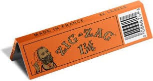 Zig Zag Orange 1 1/4 Papers