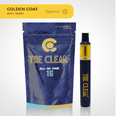The Clear 1g All in One Golden Goat