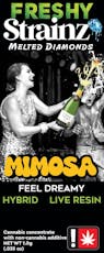 Mimosa 510 | 1g Melted Diamonds/Enhanced Live Resin Cartridge| Hybrid| Freshy