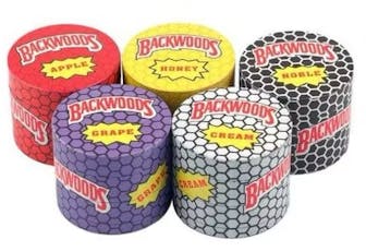 BACKWOODS™ 50mm Metal Grinder with Kief Catcher & Scraper (Assorted Colors)