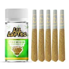 Left Coast | Lil Leftys Watermelon Mojito | Infused Preroll 5 pk | 3.75g
