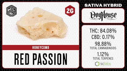 WLE - Red Passion (S) - Honeycomb Dab 2g