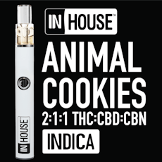 In House 1g 2:1:1 Animal Cookies Disposable