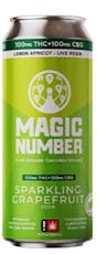 Magic Number Soda 12oz Grapefruit 1:1