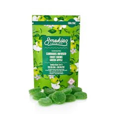 Smokiez Sour Green Apple Fruit Chews 100mg CBG/100mg THC
