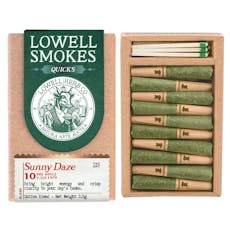 Lowell | Preroll | 10pk | 3.5g | Sunny Daze