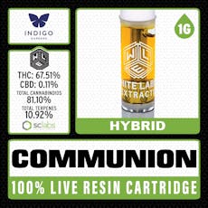 WLE - Communion (H) - Live Resin Cartridge 1g