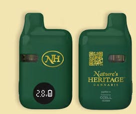 Nature's Heritage .5g Double Krush Live Resin Disposable