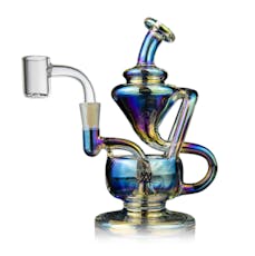 Mj Arsenal | Claude Mini Dab Rig | Iridescent