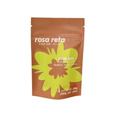 Rosa Reta | Gummy | 10pk | 100mg | Bubble Hash Rosin Sour Kiwi