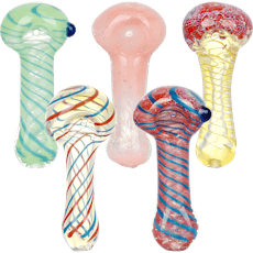 Classic Frit & Stripe Spoon Bowl | 3.5" | Assorted Designs |