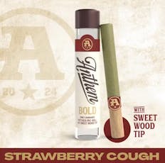 Anthem | Infused Preroll | 1g | Strawberry Cough (Wood Tip)