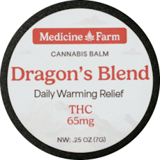 Extra Strength Mini Dragon's Blend 0.25oz Balm (Medicine Farm)