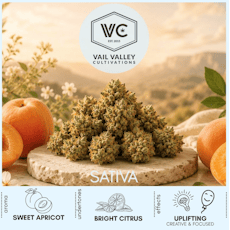 Vail Valley Cultivations | Apricot Haze (Deli Flower)