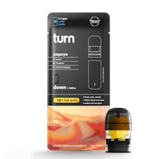 Turn | Vape | 1g Pod | Live Resin Papaya