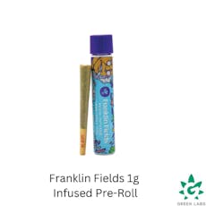 (REC) Franklin Fields Infused 1g Pre Roll - Great Lakes Gas