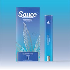 Sauce Bar Essentials - Blueberry Kush (I) - All-In-One Flavored Live Resin Cartridge 1.25g
