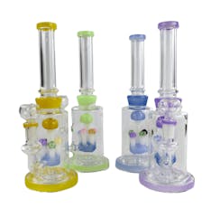 LuvBuds Mushroom Forest Perc Bong