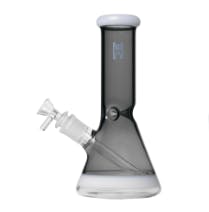 Human Grade - 9" Beaker Water Pipe - Smoke