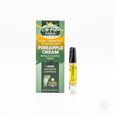 Pineapple Cream 1 gram Distillate Off Piste Farm