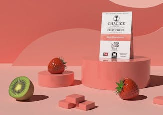 Chalice (Golden) 10pc 2:1 Kiwi Strawberry Fruit Chews