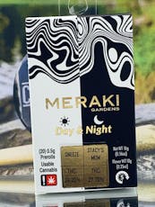 Meraki Gardens Day & Night 0.5g SNEEZE/HOT MINT SUNDAE Pre Roll 20pk