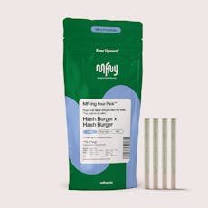 MFNY | Hash Burger x Hash Burger Live Resin Infused Preroll | 4pk | 3g