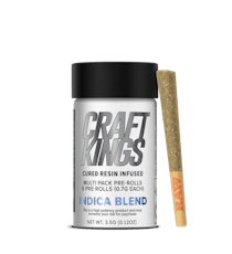Indica Blend | 0.7g Infused Prerolls (5pk)