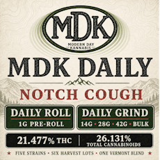 Notch Cough 14 G Pre Ground Whole Flower