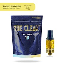 Potent Pineapple (H) - 1g Elite Cartridge - The Clear
