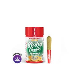Jeeter | Acapulco Gold 5pk Pre-Roll (2.5g) | Indica | Infused Baby Jeeter |