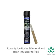(REC) Rove - Infused Ice 1g Pre-Roll - King Louis XIII