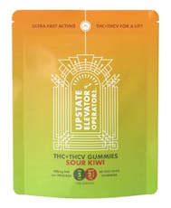 Sour Kiwi Gummy THC + THCV