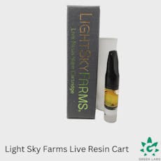 (REC) LightSky Farms - Mowie Wowie X Platinum Valley Headband - Live Resin Ceramic Vape Cart 0.5g