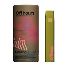Off Hours | Vape | .5g AIO | Unwind - Calm