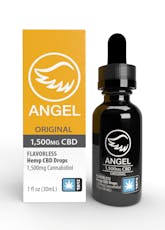 Tincture: Angel Hemp CBD Drops - 1,500mg - Flavorless