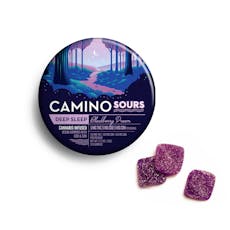 Gummies | Blackberry Dream Sour 1:1:1 | 100mg | 20pk | Camino