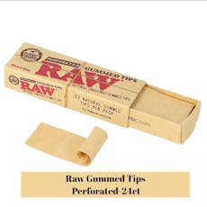 Raw Perforated Gummed Tips