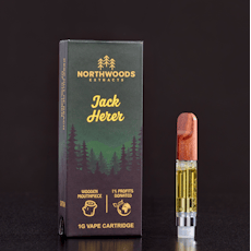Jack Herer Northwoods 1g Distillate Cart