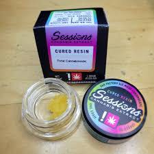 Sessions Cannabis Extract 1g SUGAR MAMA Cured Resin