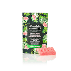 Gummies Scored 100mg - Smokiez - Watermelon Hybrid