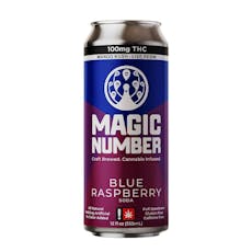 Blue Raspberry Soda 100mg