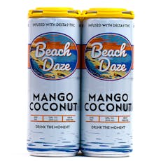 Beach Daze | Mango Coconut | Hemp Derived THC | Seltzer | 5mg