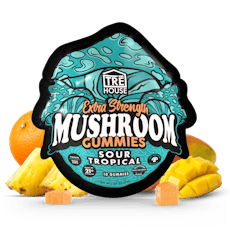 Extra Strength Sour Tropical Mushroom Gummies