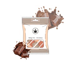 Plain Chocolate | District Cannabis | 50mg