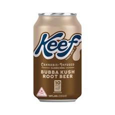 Keef 10mg THC Bubba Kush Root Beer Soda