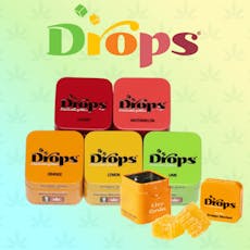 Drop's CBD Singles - Cranberry - 1:1:1:1 THC/CBD/CBG/CBC