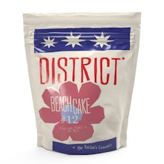 District Cannabis Beach Cake