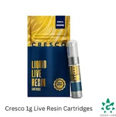 (REC) Cresco Live Resin 1G Cartridge - Bread & Butter (Sativa)